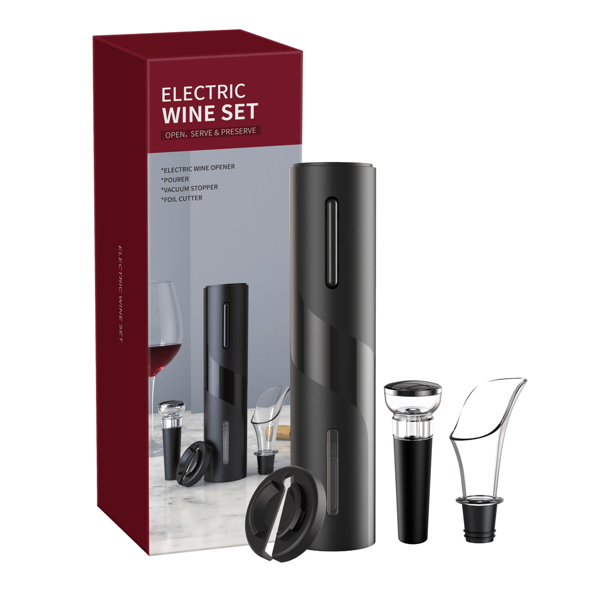 Elektrischer Weinöffner mit Akku